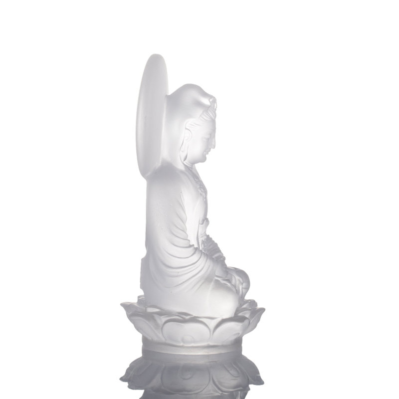 Crystal Guanyin Sculpture