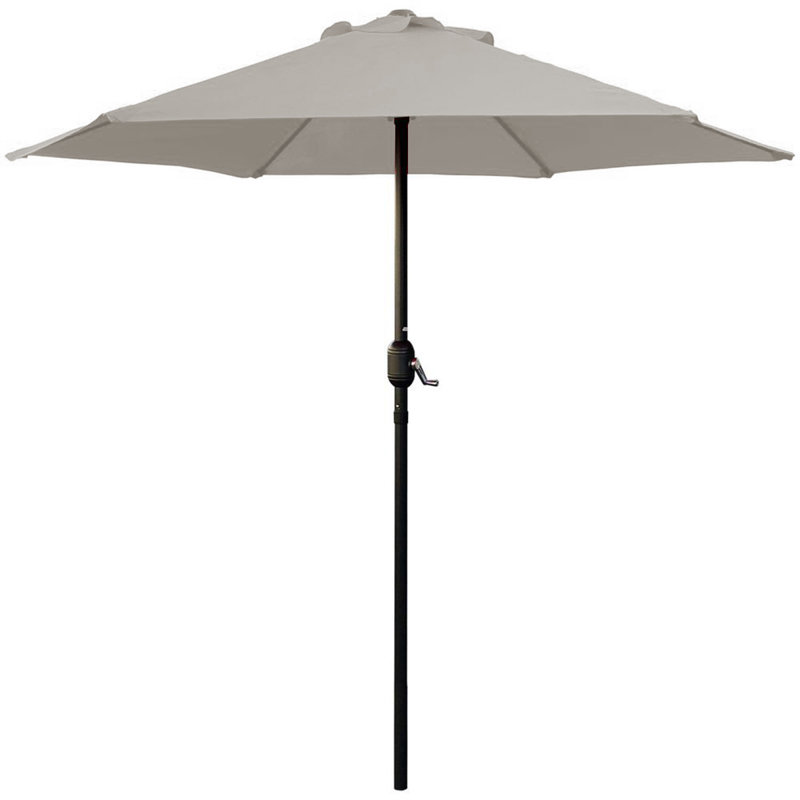 Parasol de marché Tempo, Taupe, 120''