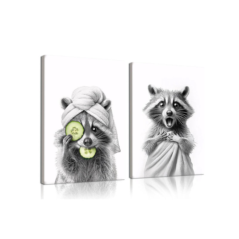 2 Piece Wrapped Canvas Wall Art