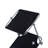 Adjustable Lounge Chair By - 4-Level Adjustment For Reading, Napping, Tanning Black Camping Sunbathing Foldable Design, Stable Construction