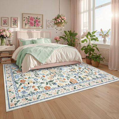 Solid Colour 200cm X 290cm Area Rug