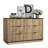 Modern Multi-Functional Six-Drawer MDF Cabinet
