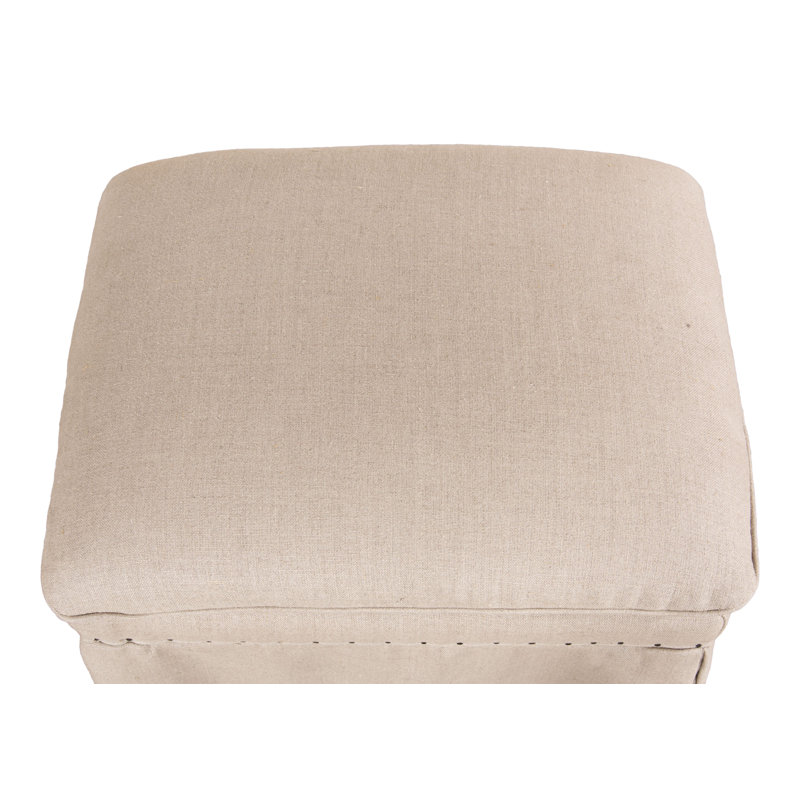 Draped Ottoman