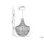 Ossian 1 - Light Natural Geometric Pendant