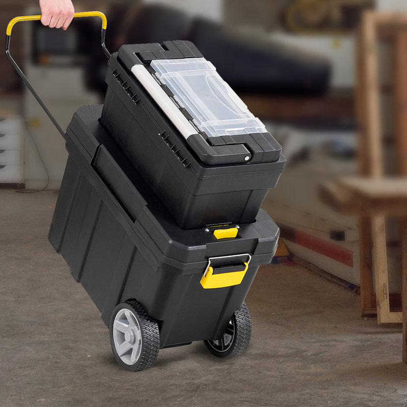 Portable 2 Piece Plastic Organiser Boxes