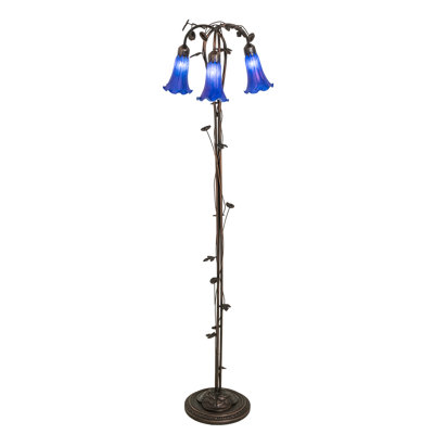 Lampe sur pied 3 lumières 58 po Tiffany Pond