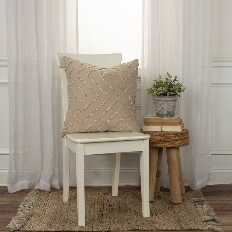 Coussin décoratif en coton sans objet 