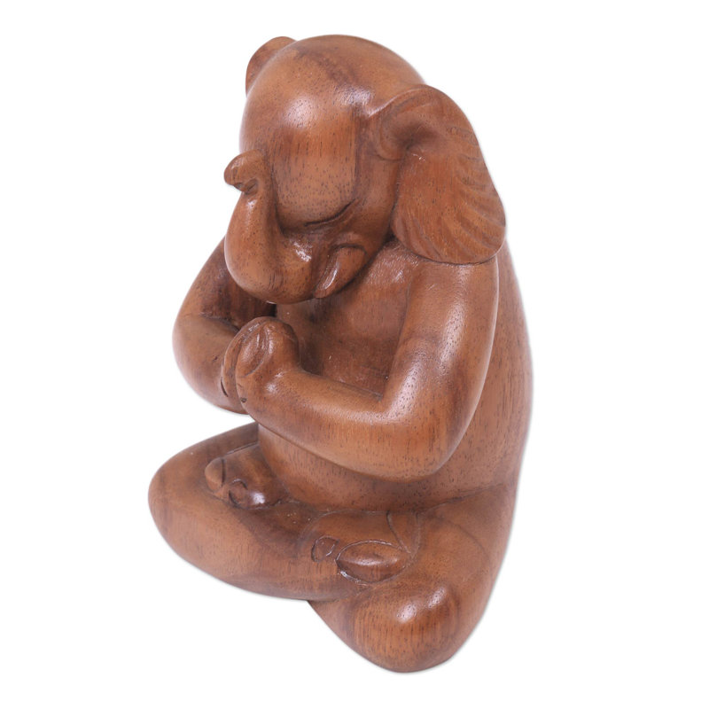 Figurine éléphant à la prière