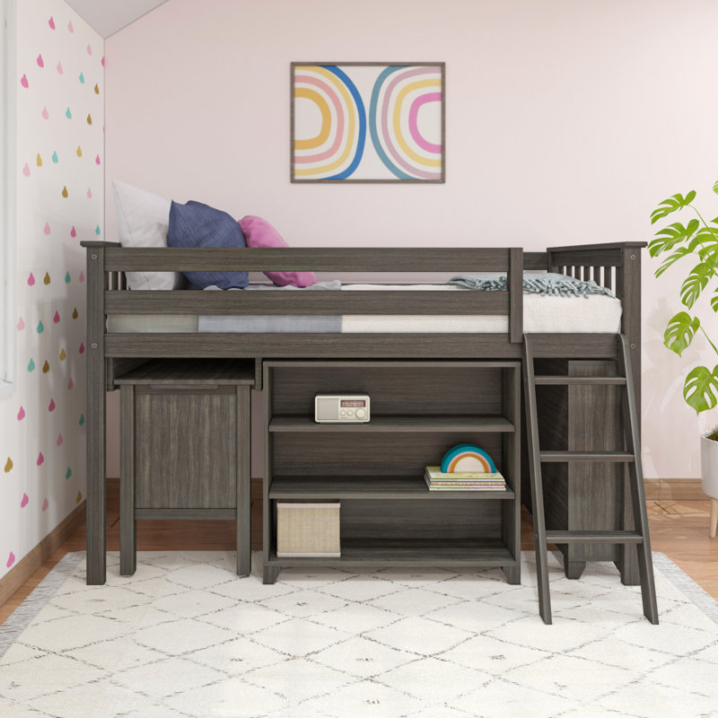 Lit pour enfants Jernisha, Argile