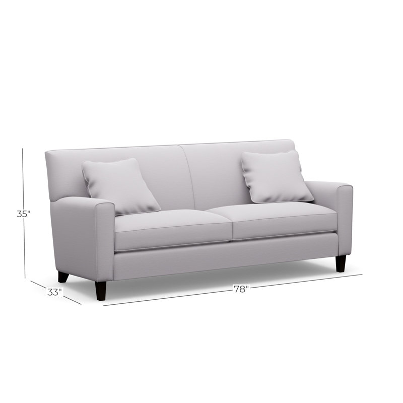 Lawrence Sofa, Espresso, Sugar Shack 120511