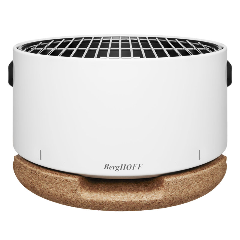 Studio Berghoff Portable Gas Grill, White