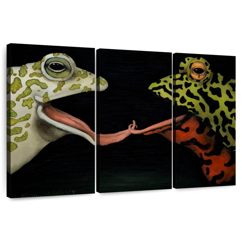 Horny Toads I, 36" H x 57" W