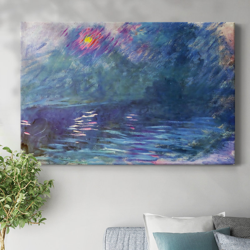 Waterloo Bridge, 1899-Gallery Wrapped Canvas, 18" H x 27" W