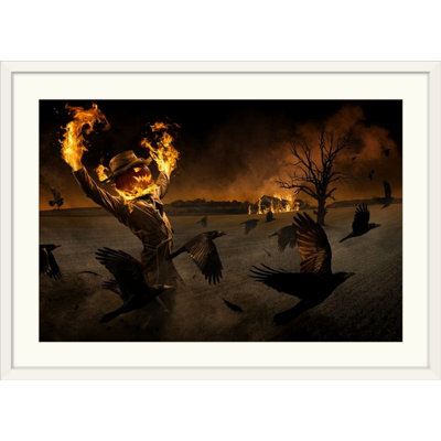 Straub " Jack O' Scarecrow " Graphic Art Print