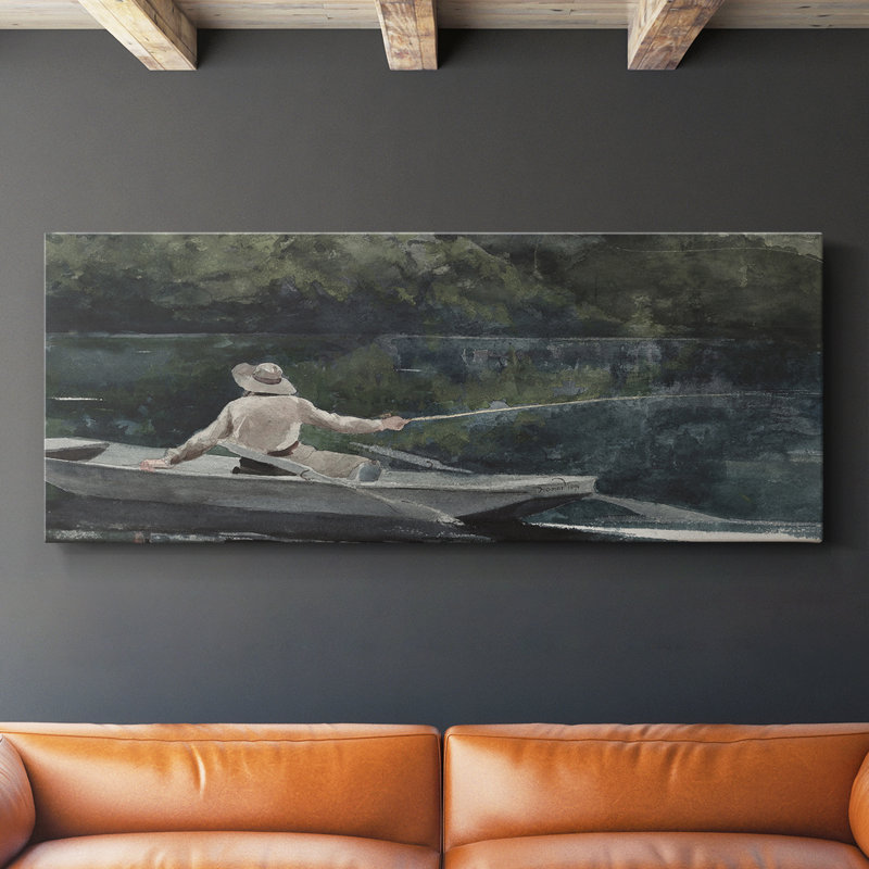 Série paysage - CDL XXXI - Toile tendue avec châssis - Prêt à accrocher, H 12 po x l 30 po