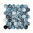 Eterna Hexx 2" x 2" Glass Mosaic Floor and Wall Tile-108486579