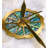 Copper shell round wall clock