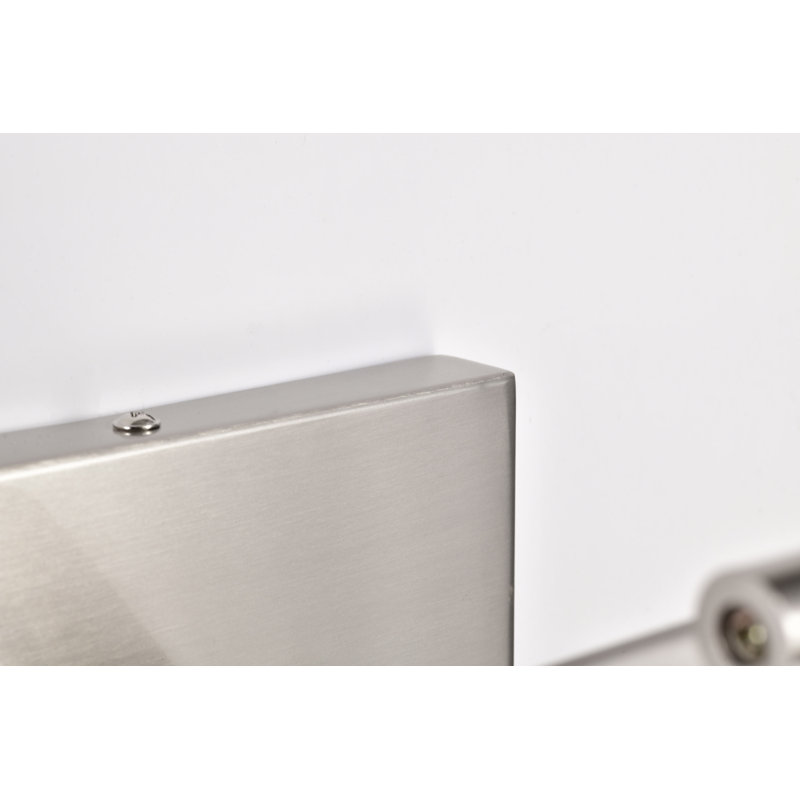 Hazel - 1 Foot LED Picture Light - 3 CCT Selectable - Acrylic Lens, 4.7" H x 12.2" W x 8.4" D, Brushed Nickel, 960 Lumens