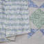 Adda Cream/Dusty Blue/Green Cotton Reversible Quilt-1119767821