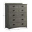 Commode 6 tiroirs Iskender