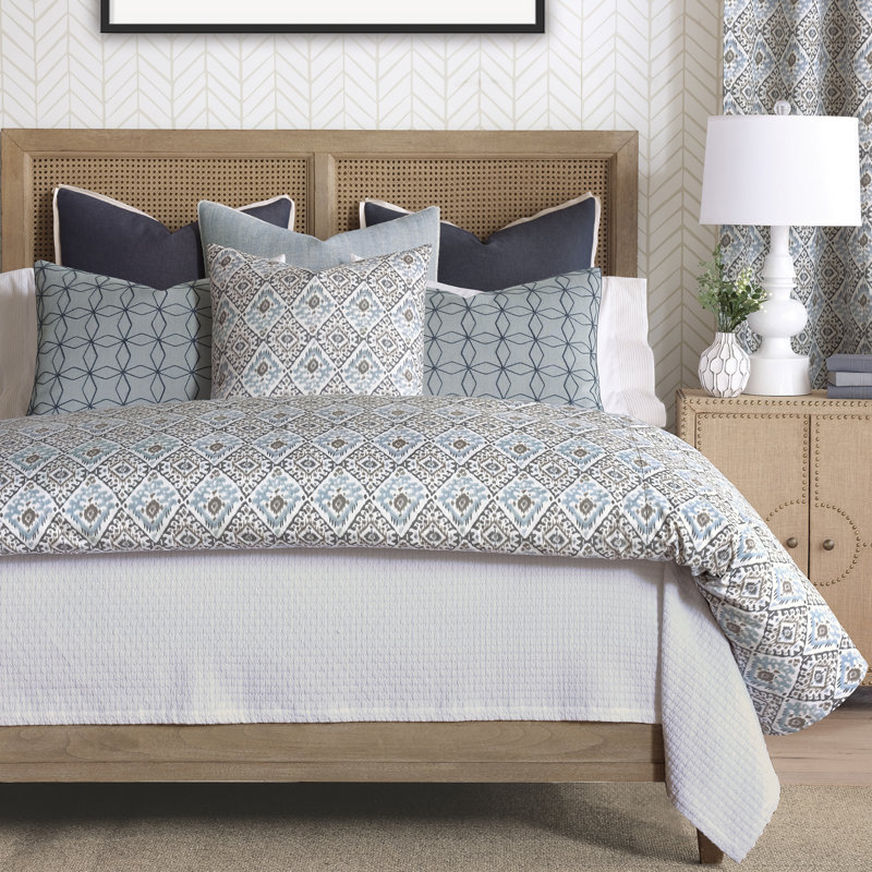 Housse de couette en coton gris 100%, Housse de couette pour grand lit
