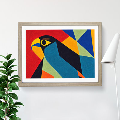 Abstract Eagle Bird Vol.2 1 Piece Single Picture Frame Wall Art