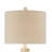 Attwood 31.5" Distressed Cream Table Lamp