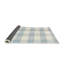 Tapis bleu / blanc à carreaux-1902560164
