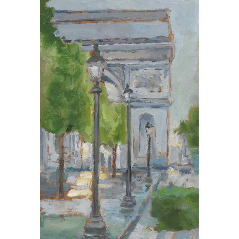 Impressionist View Of Paris I by Ethan Harper - Wrapped Canvas Print, 46cm H x 30cm W