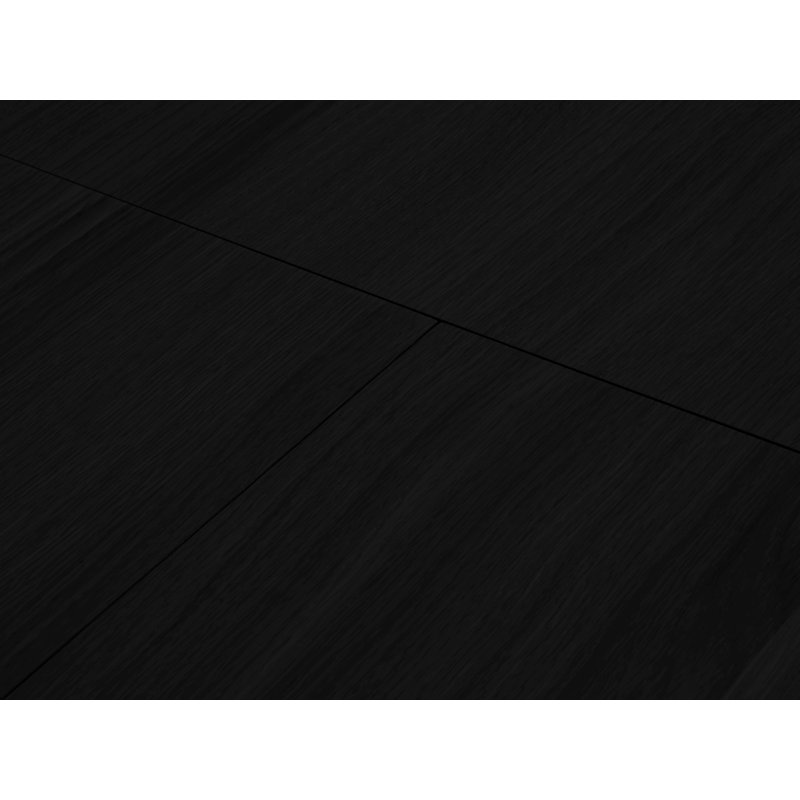 Collazo Extendable Solid Wood Base Dining Table, Black, H74 x L160 x W90cm
