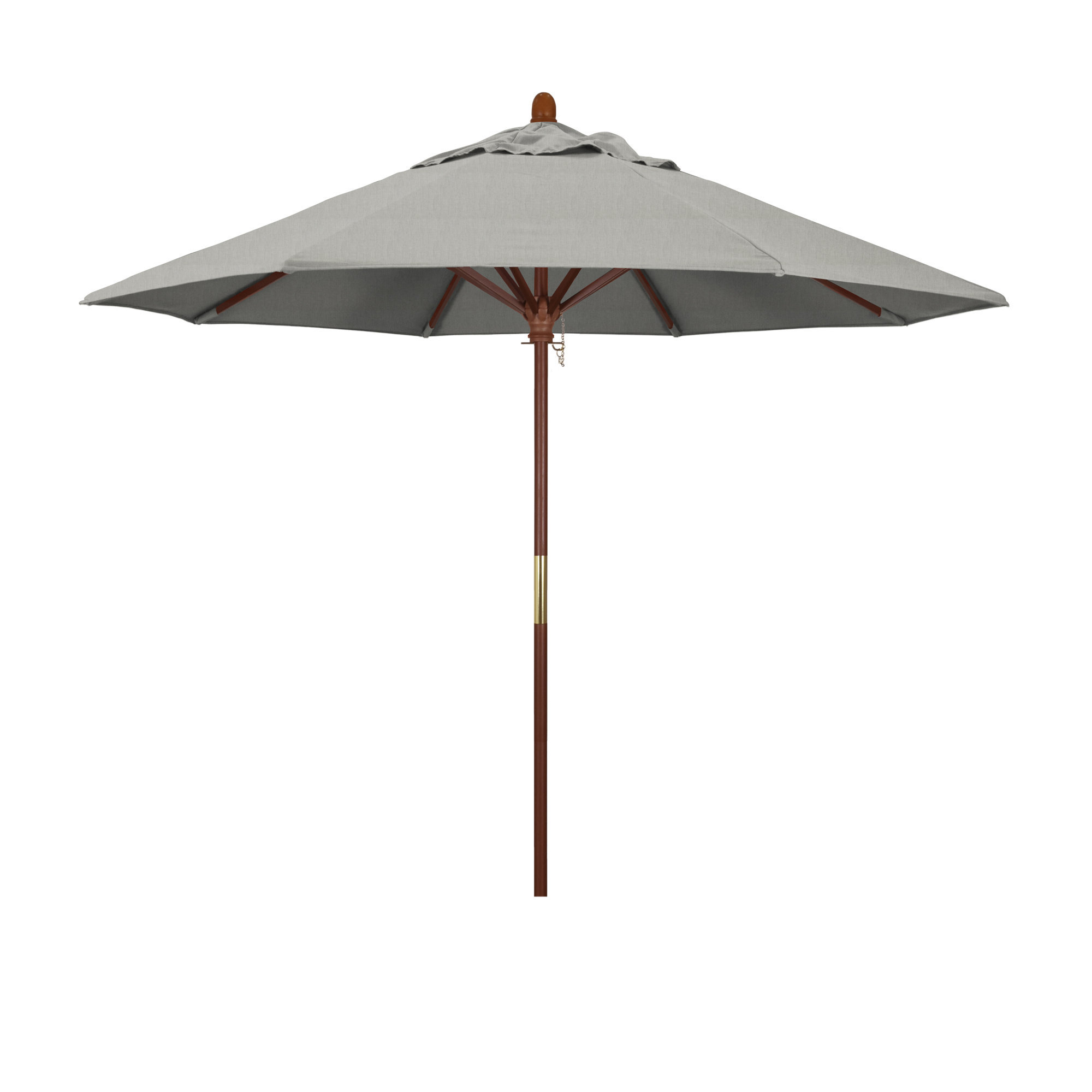 Manford 108'' Sunbrella® Outdoor Umbrella, Canvas Granite Sunbrella® Canvas