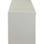 Banc de rangement beige et blanc - 4 tiroirs, siège rembourré confortable, structure en bois moderne avec structure en bois