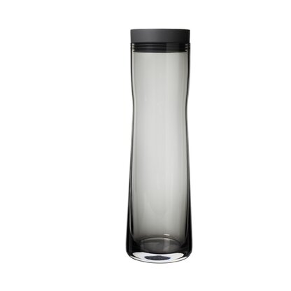 Nordic Modern Murano-Style Water Bottle 34 oz Water Carafe with Lid