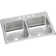 Celebrity 33" L x 21" W Double Basin Drop-in Kitchen Sink