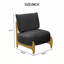 Chaise d'appoint rembourrée-536740570
