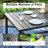Dayshanay 8-Person Rectangular Rattan Patio Dining Set