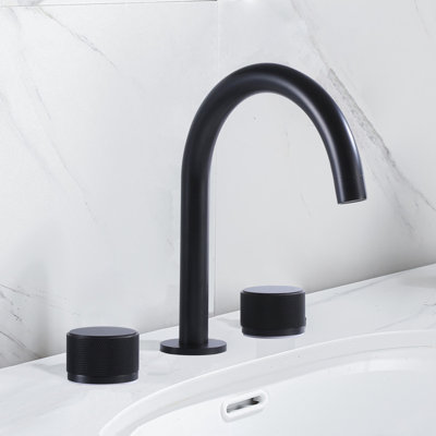 Robinet de salle de bain à large entraxe