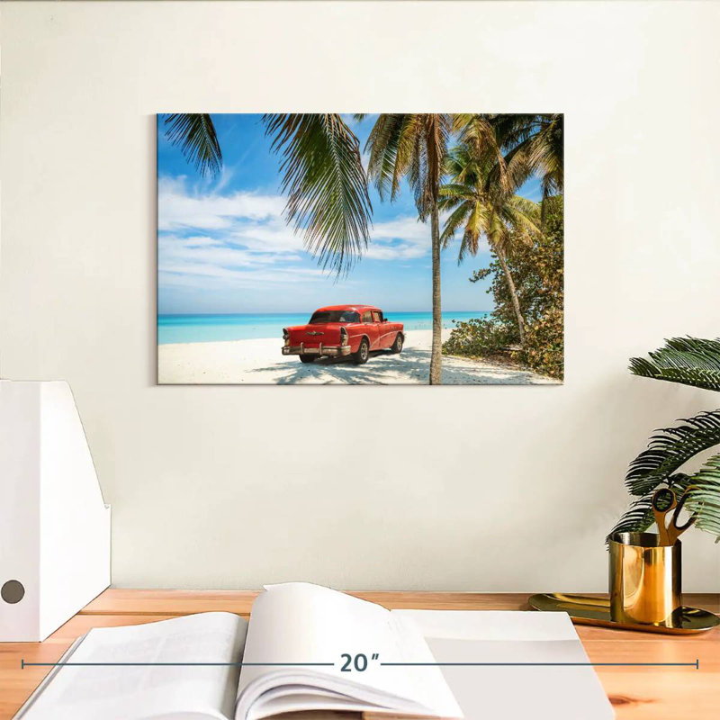 Voiture rétro Mehar Varadero Beach, H 8 po x l 12 po