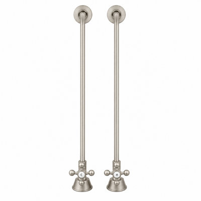 Ensemble d'alimentation de baignoire avec tubulure simple