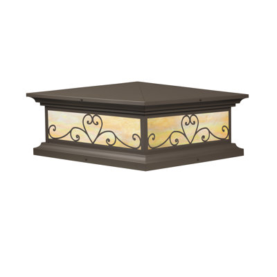 Shay Frosted Pier Mount Light