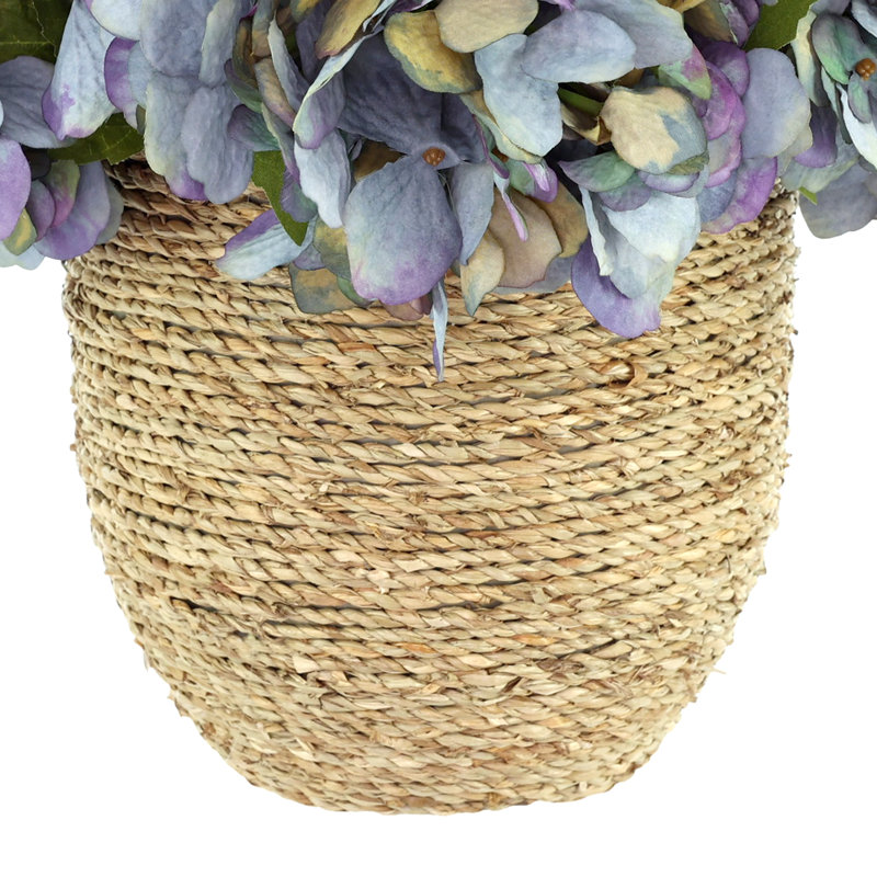 Fall Hydrangea Floral Arrangement, Blue