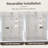 56"-60"W*72" H Frameless Single Sliding Shower Door – 5/16" (8Mm) Clear Tempered Glass, Bypass Design With Chrome Finish-123443749
