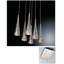 Giancarlo 6 - Light Kitchen Island Pendant
