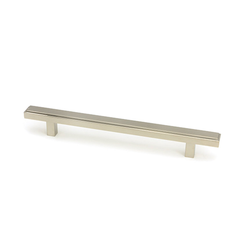 Polished Chrome Scully Pull Handle - Small, 16 cm, Polished Nickel