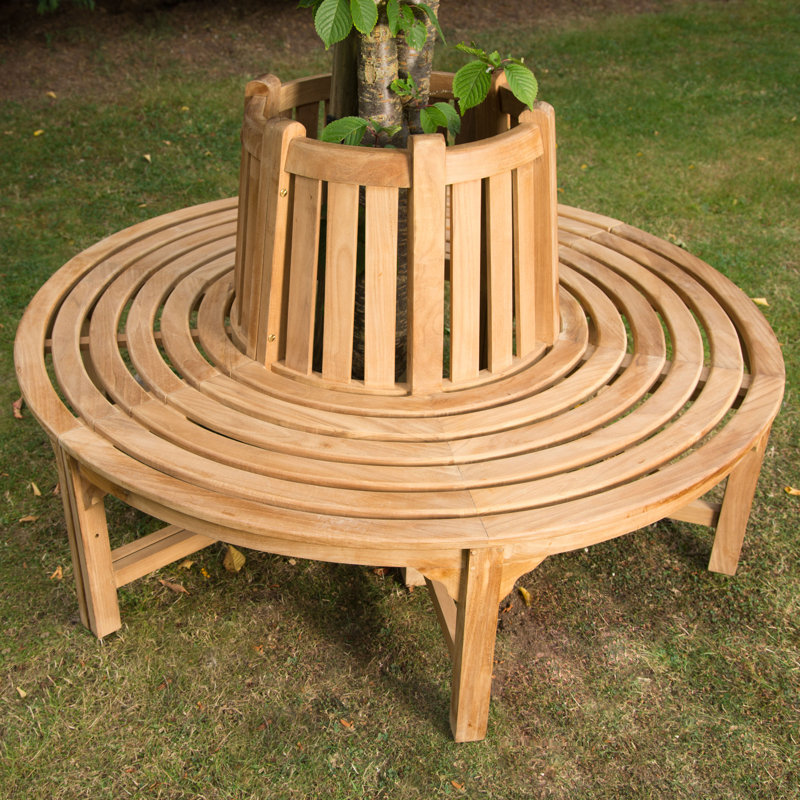 Lisa Solid Wood Teak Outdoor Bench
