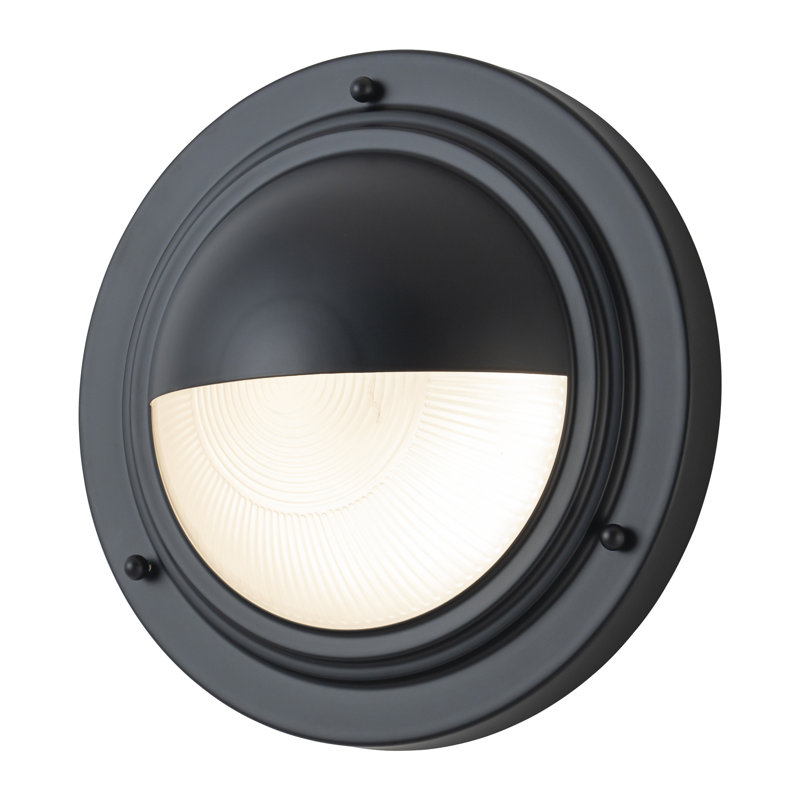 Integrated Led 3cct Wall Sconce With Frosted Glass, Matte Black