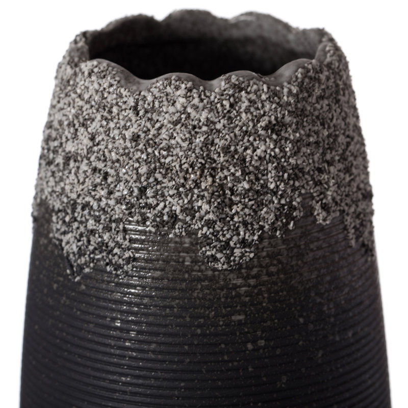 Vase de table Susete, H 6,5 po x l 3,5 po x P 3,5 po
