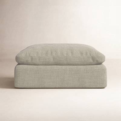 Asher 43'' Oversized Upholstered Ottoman