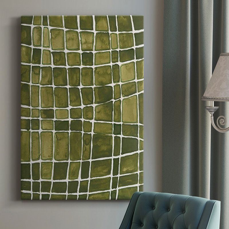 " Square Bluff II ", 48" H x 32" W x 1" D