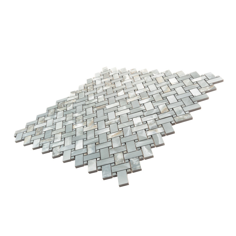 Splendor 11.81'' W x 11.81'' L Porcelain Tile Mosaic Sheet